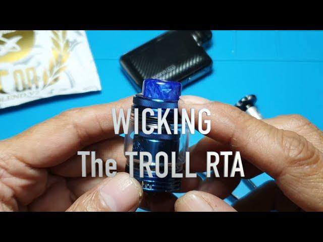 Wicking The Troll X RTA by Wotofo