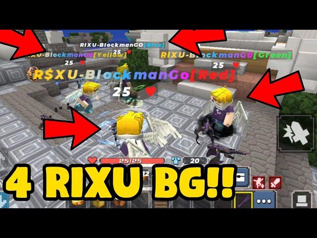 4 RIXU BG In Bedwars!!