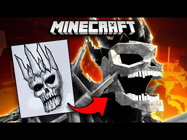 I Added YOUR Drawings into Minecraft! #10