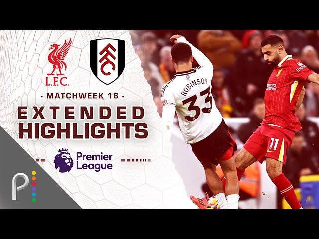 Liverpool v. Fulham | PREMIER LEAGUE HIGHLIGHTS | 12/14/2024 | NBC Sports