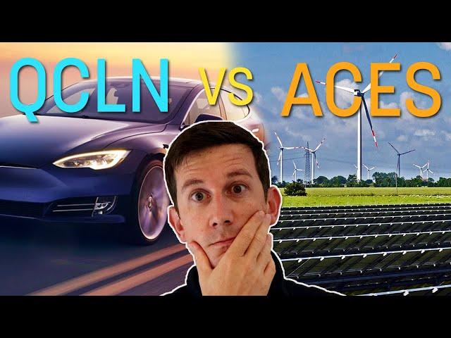 Best Clean Energy ETF | QCLN and ACES? One Major Difference!