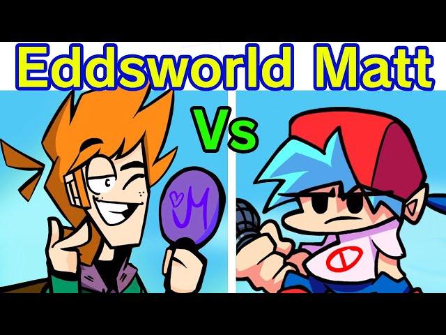 Friday Night Funkin' - VS Matt Eddsworld FULL WEEK + Cutscenes (FNF Mod/Hard)