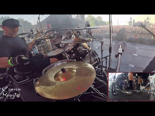 Emilio Marquez POSSESSED@Demon - Czarcie Kopyto drum cam Mystic Festival, Krakow Poland 2019