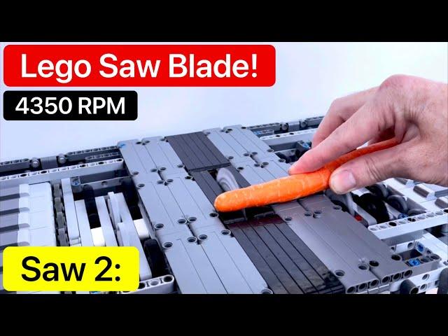 Saw 2: Lego Technic Saw vs Objects!