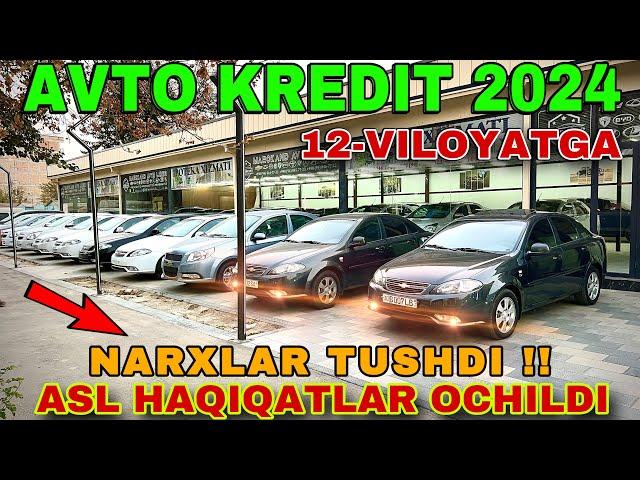 AVTO KREDIT 2024 YILLIK 14%,18%,22%,28% BOSH TO'LOV 10% YANGI MOSHINALAR KELDI…