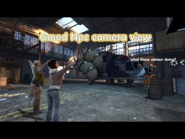 [Gmod] hl2 ep2 ending on NPC camera view