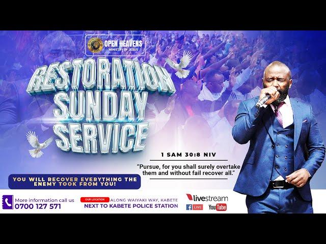 RESTORATION SUNDAY SERVICE || 25.05.2025