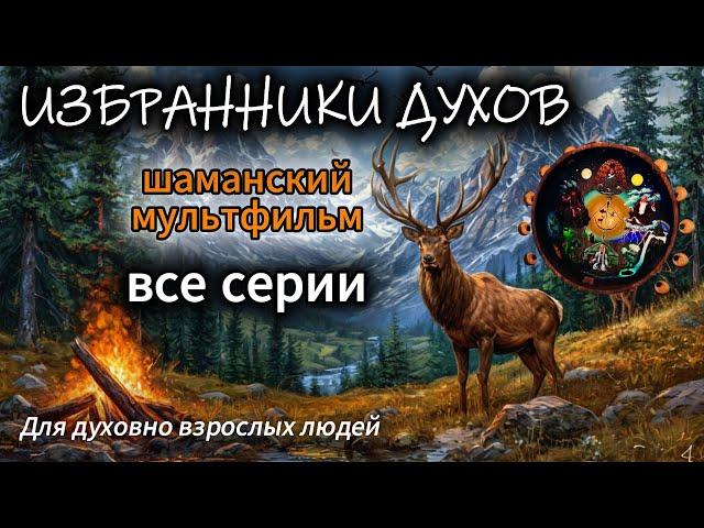  Избранники духов (ВСЕ СЕРИИ) - красивый шаманский мультфильм для духовно взрослых людей