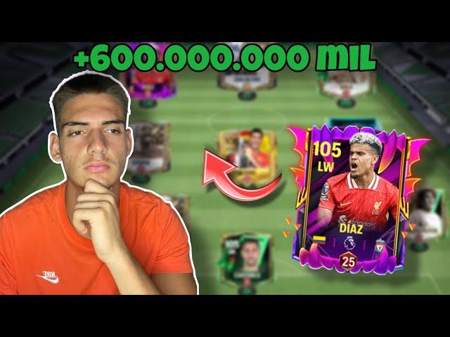 Cum Am Facut 600.000.000 Coins Dupa Ce L-am Bagat Pe DIAZ IN ECHIPA?-Team Upgrade-FC Mobile Romania