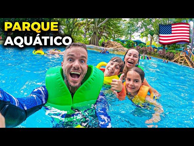 PARQUE AQUÁTICO EM ORLANDO - Família Brancoala