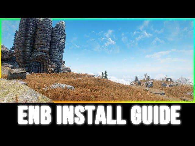 Skyrim Special Edition - How To Install ENB Mods Tutorial!