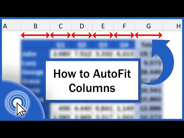 How to AutoFit Columns in Excel (The Simplest Way)