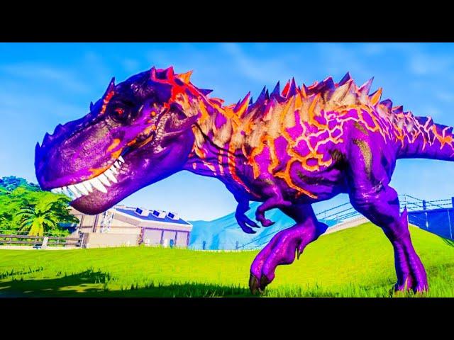 Hunting Dinosaurs Jurassic World Evolution 2:Mosasaurus T-rex KingKong Giganotosaurus Dilophosaurus