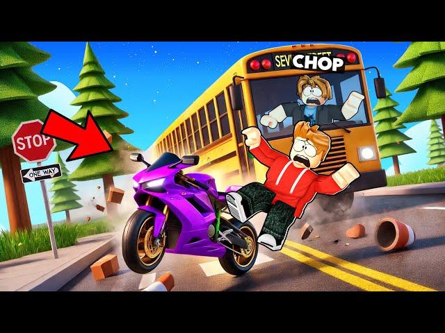 What Happens When FROSTY Rides a SUPERBIKE into ONCOMING TRAFFIC?