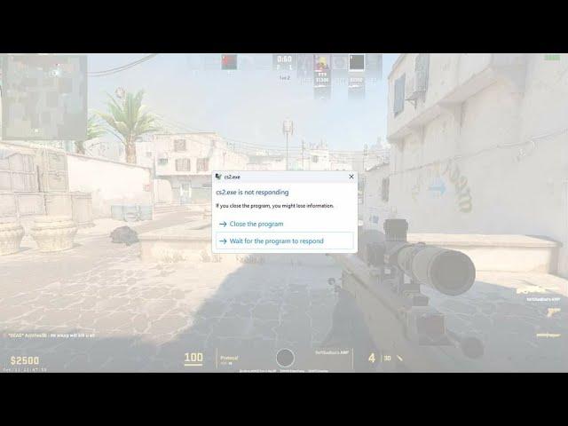 How Fix Crash, Freeze, Black Screen, Not Responding Counter Strike 2 (CS2)