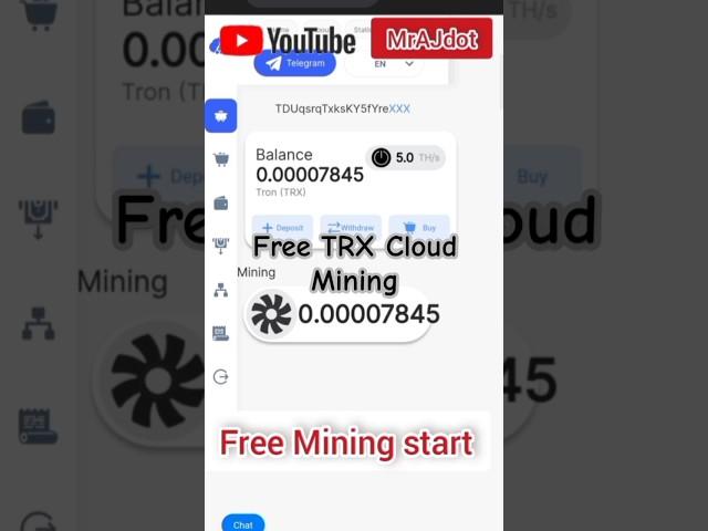 How to Free TRX Cloud Mining #mrajdot #howto #trxmining #cloudmining #freemining #trxfreemining