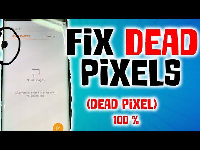 How to remove Dead pixel from the Smartphone | remove black dot in all Smartphone | updated ( 100 %)