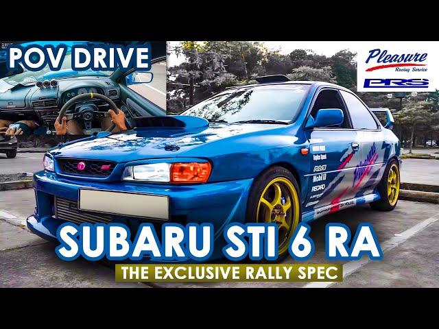 Exclusive Rally Spec Subaru STI 6 RA | POV Drive