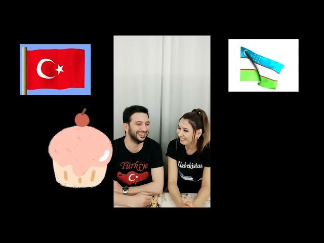 Turkcha va O'zbekcha so'zlar! Türkçe ve Özbekçe kelimeler!