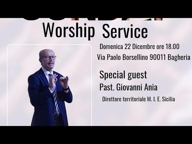 Culto del 22/12/2024 Pastore Giovanni Ania. - Atti 16:16-34 - LIBERI DALLE PRIGIONI