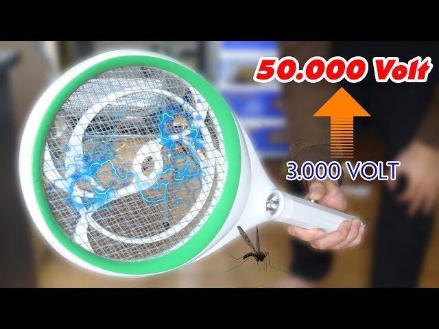 How to Upgrade Electric Mosquito Swatter to 50.000 volts