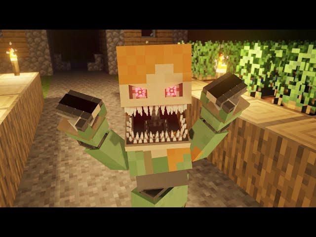 Mommy I Am Scared (Minecraft Animation) #Shorts