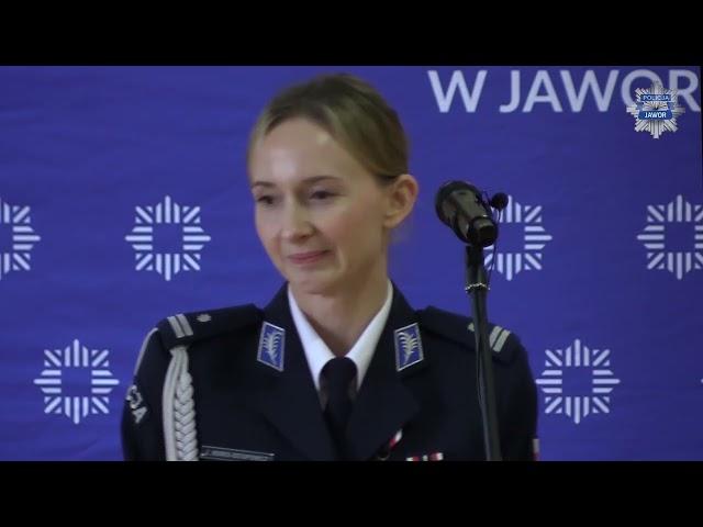 Powierzenie obowiązków  Komendanta Powiatowego Policji w Jaworze podinspektor Julii Kurek-Ostapowicz