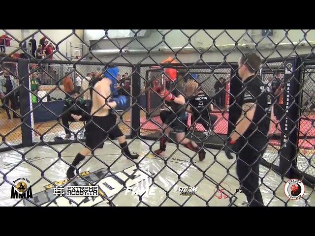 PP MMA 2023 Junior PK 77 kg Kraśniewski M vs Śmigalski B