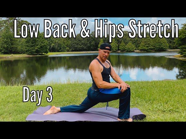 Day 3 - Low Back & Hips Stretch - 30 Days of Morning Yoga