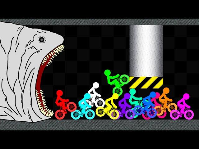 Bloop VS Bicycle Survival Race