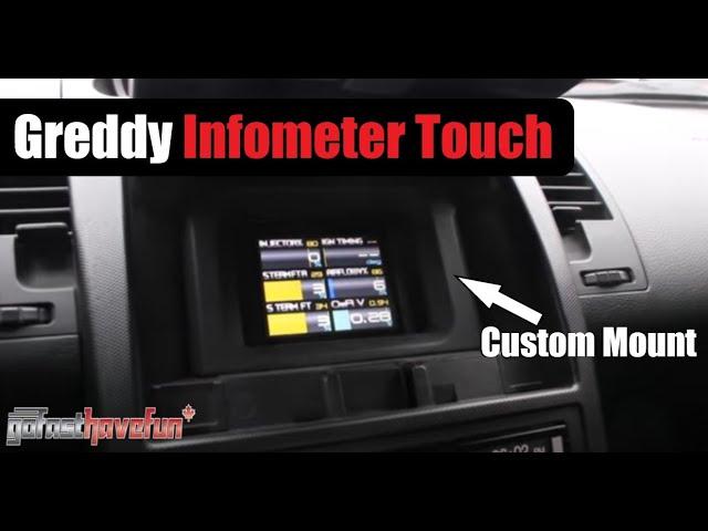 Greddy Infometer Touch Custom Mount (Nissan 350Z) | AnthonyJ350