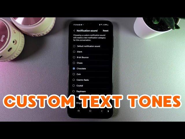 How To Set Custom Text Tones for Your Contacts on Samsung Galaxy A14