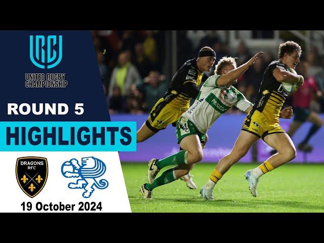 Dragons RFC vs Benetton Rugby Highlights | Round 5 | United Rugby Championship 2024/25