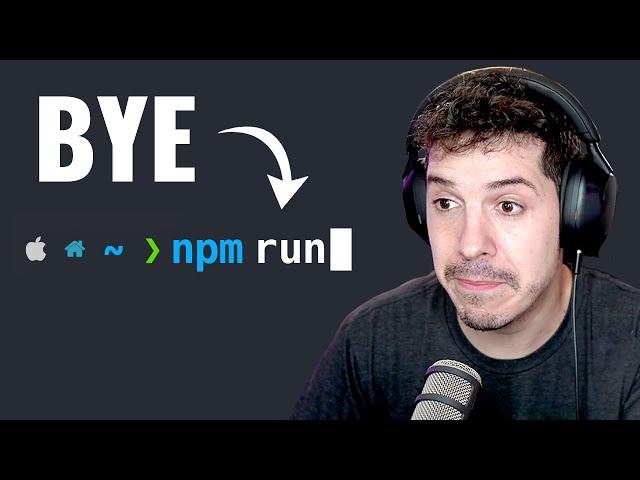 Bye npm run