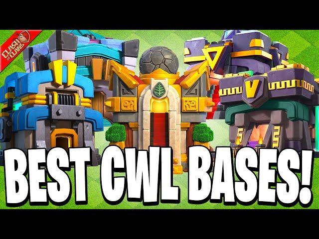 The BEST CWL Bases for TH12 to TH16! (Clash of Clans)