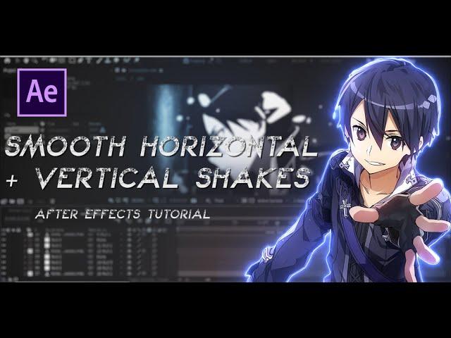 Smooth Horizontal + Vertical Shake - After Effects Tutorial