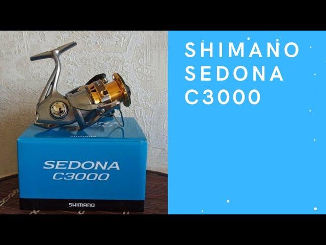 Shimano Sedona C3000 распаковка и краткий обзор популярной катушки