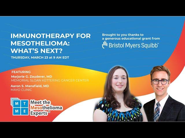 Immunotherapy for mesothelioma