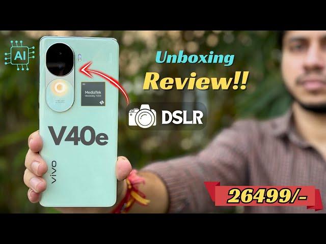 Unboxing and Review - Vivo v40e After 1 Week | India's Slimmest and Best Camera Phone