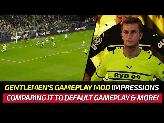 [TTB] GENTLEMEN'S GAMEPLAY MOD IMPRESSIONS - WHY THIS BEATS DEFAULT GAMEPLAY HANDS DOWN! [PES 2021]