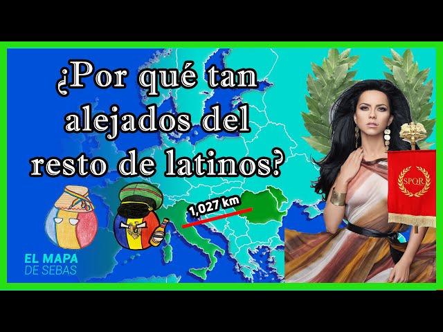 ¿Por qué los RUMANOS [y MOLDAVOS] son latinos?  - El Mapa de Sebas