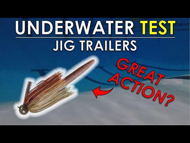 Best Jig Trailers | Underwater Bass Fishing Lure Test
