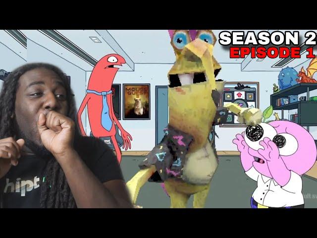 HE WANTS ALL THE SMOKE! | Smiling Friends (Season 2, Episode 1)