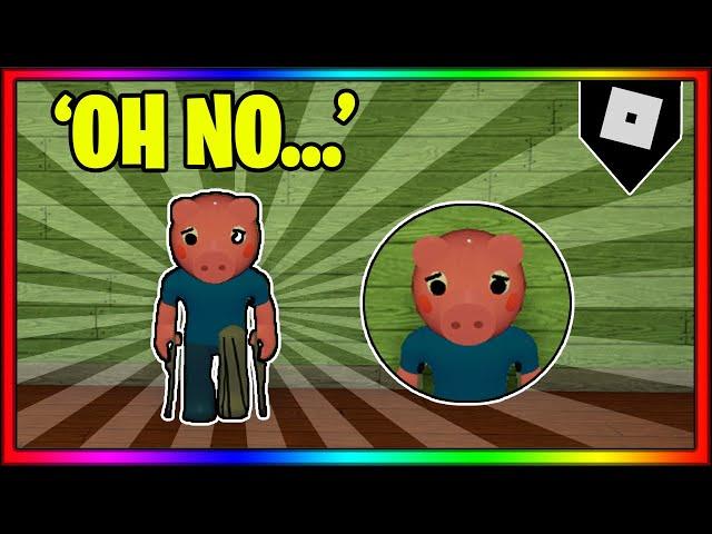 How to get the "OH NO..." BADGE + SKIN in INFECTED DEVELOPER'S PIGGY ROLEPLAY! || Roblox