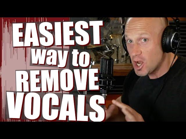 Remove Vocals from ANY Song (easiest process, best sounding)