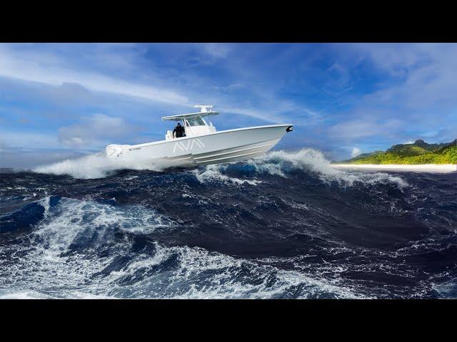 Rough Ocean Crossing Towards Cuba Fishing for Wahoo, Mahi & Snapper