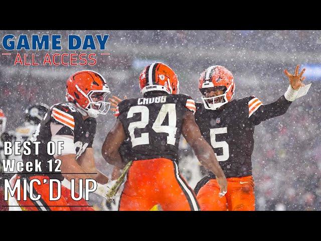 NFL Week 12 Mic'd Up! "Somebody Jump Offsides Damn!" | Game Day All Access