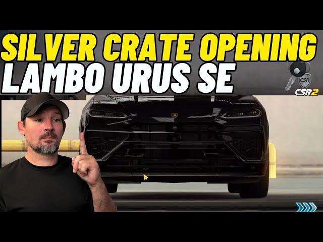 CSR2 Racing Silver Key Silver Crate Opening - Urus SE - Danny Lightning