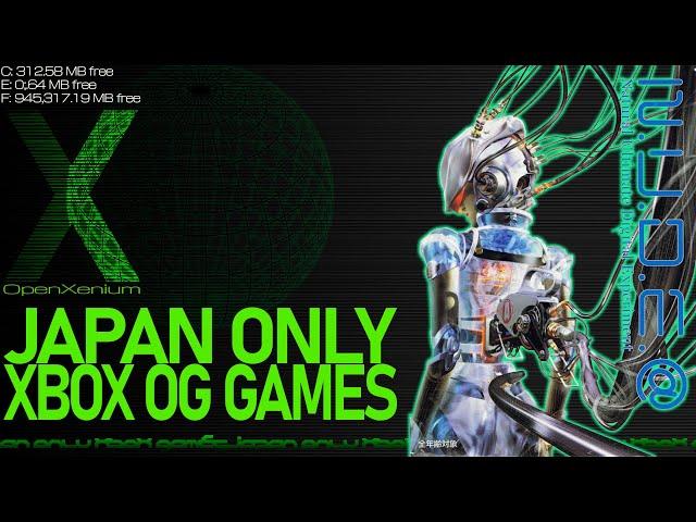 Japan Only OG XBOX Games