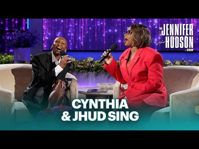 Cynthia Erivo & Jennifer Hudson Sing Together for the First Time in 10 Years!